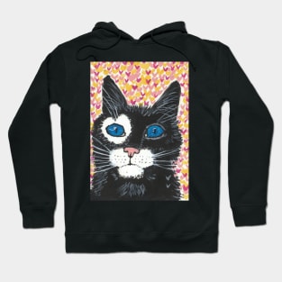 Valentine cat Hoodie